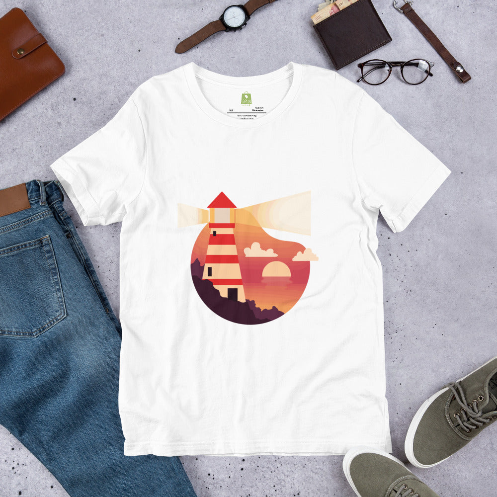 lighthouse Unisex t-shirt
